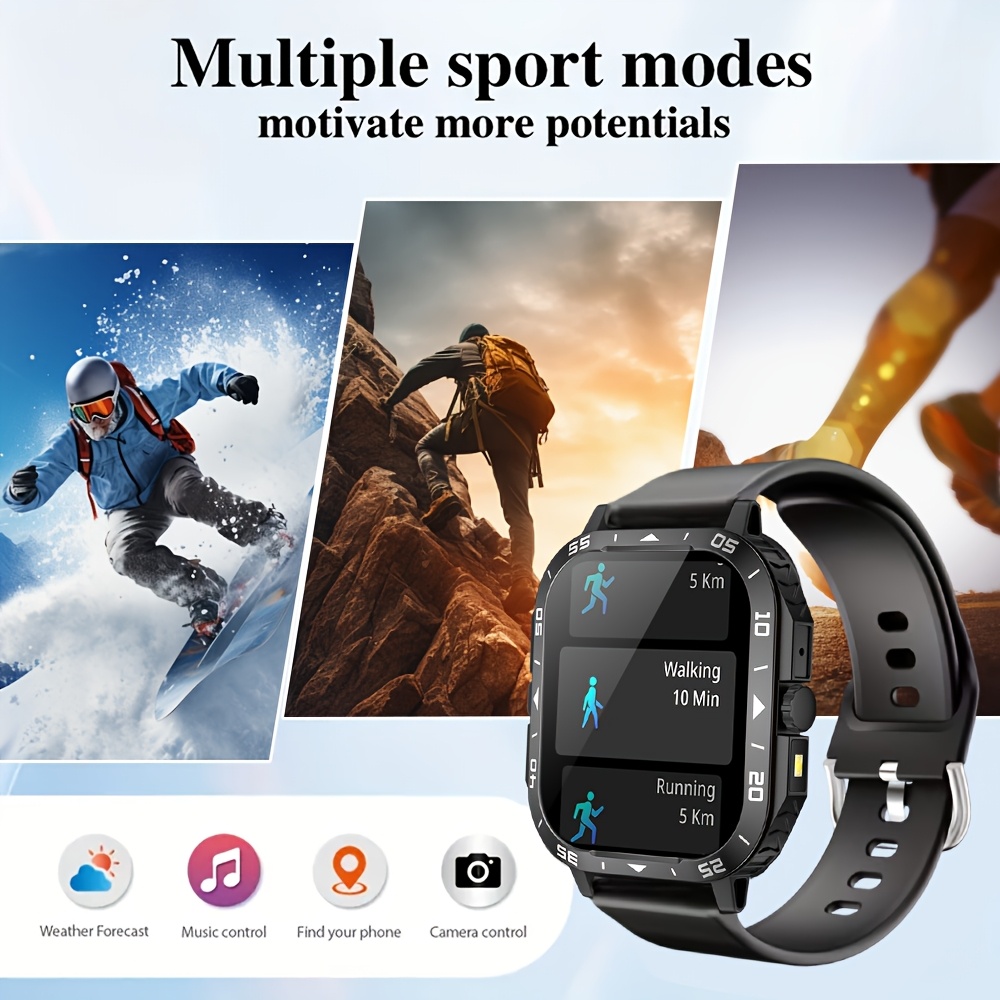 สมาร์ทวอทช์ระดับพรีเมียม พร้อม - Smartwatch Premium Watches For Men บทวิจารณ์และราคา