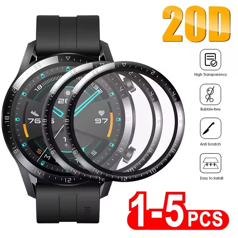 กระจกนิรภัยขอบโค้ง 20D สำหรับน - Smartwatch English บทวิจารณ์และราคา