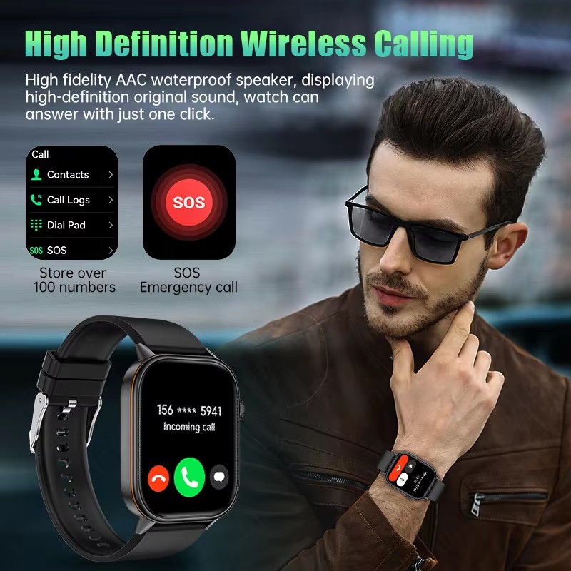 นาฬิกาสมาร์ทวอทช์ GPS รุ่นพรีเ - Smartwatch Premium Watches For Men บทวิจารณ์และราคา