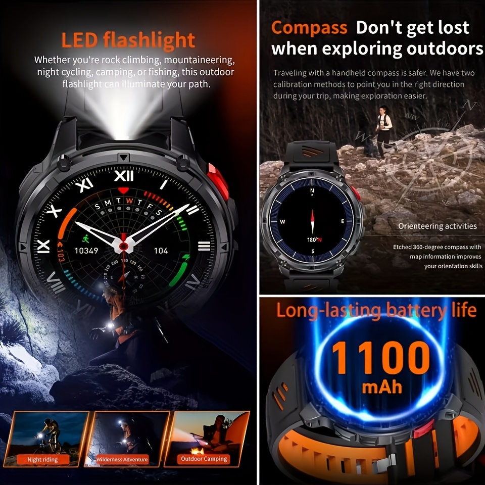 สมาร์ทวอทช์รุ่นใหม่ T-REX3 Ult - Heart Rate Gps Watch บทวิจารณ์และราคา