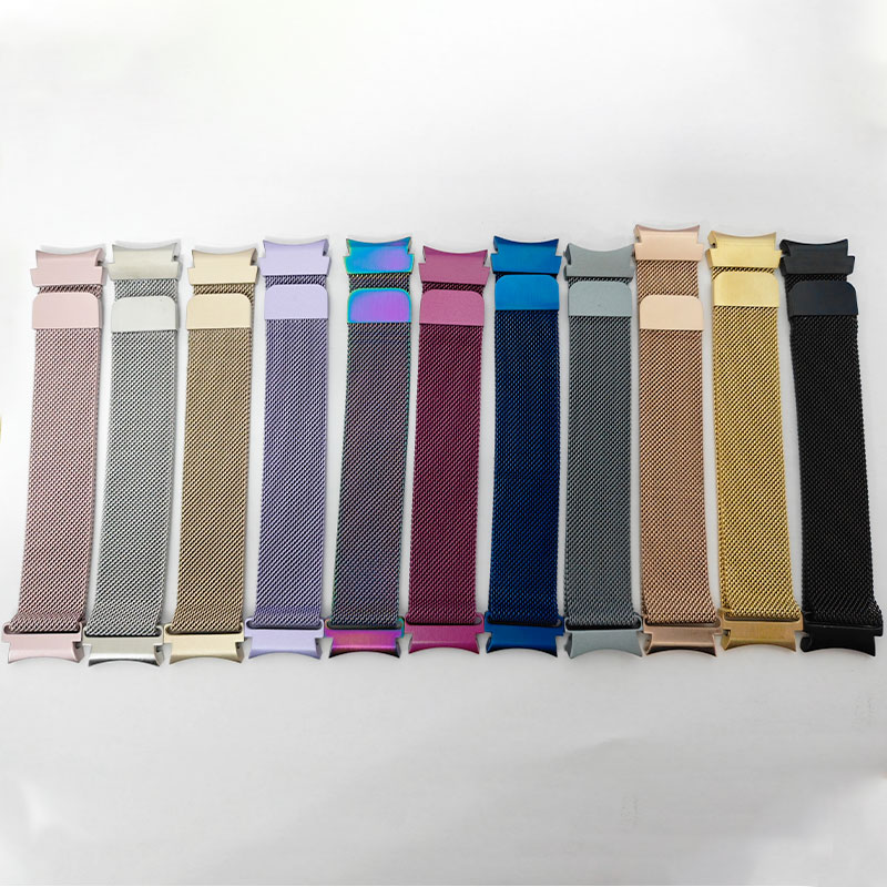 สายนาฬิกาแบบ Milanese Loop สำห - Smartwatch Samsung Watches For Men บทวิจารณ์และราคา