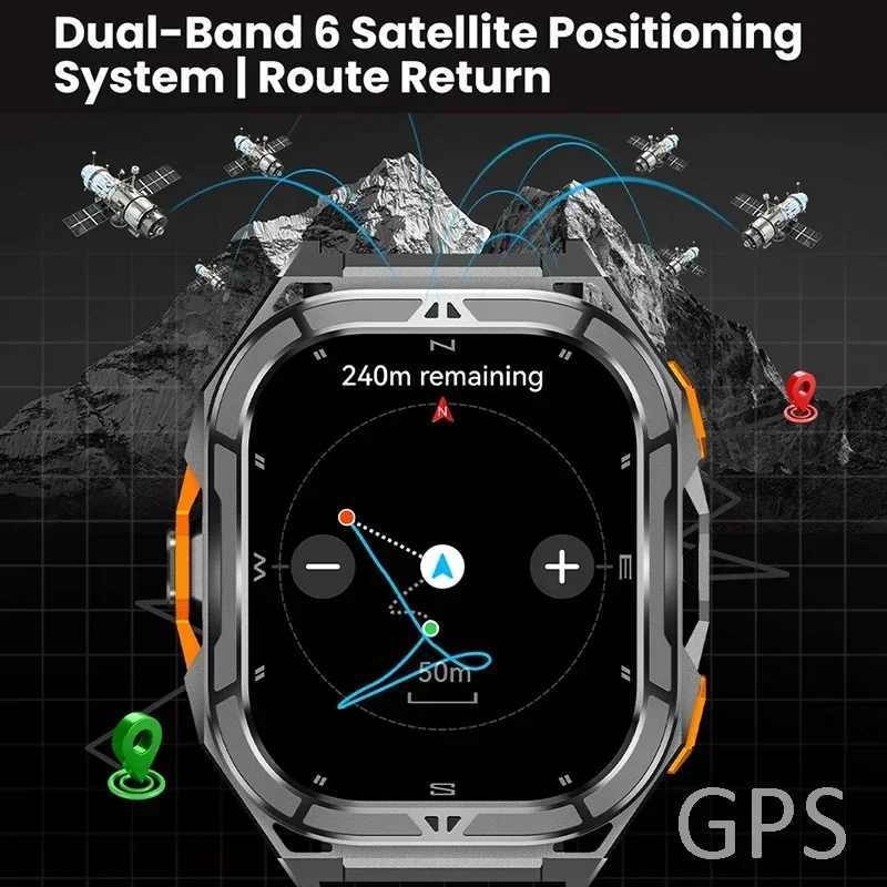 สมาร์ทวอทช์ AMOLED ระดับหรู พร - Smartwatch Watches For Men Digital บทวิจารณ์และราคา