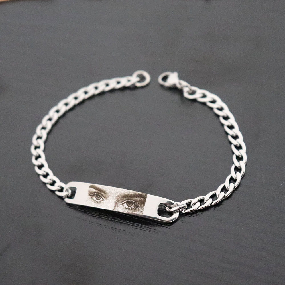 กำไลข้อมือคู่สลักภาพตามสั่ง ภา - Bracelet Link Remover บทวิจารณ์และราคา