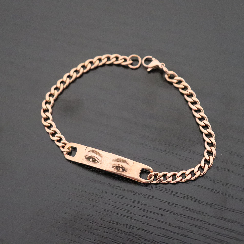 กำไลข้อมือคู่สลักภาพตามสั่ง ภา - Bracelet Link Remover บทวิจารณ์และราคา