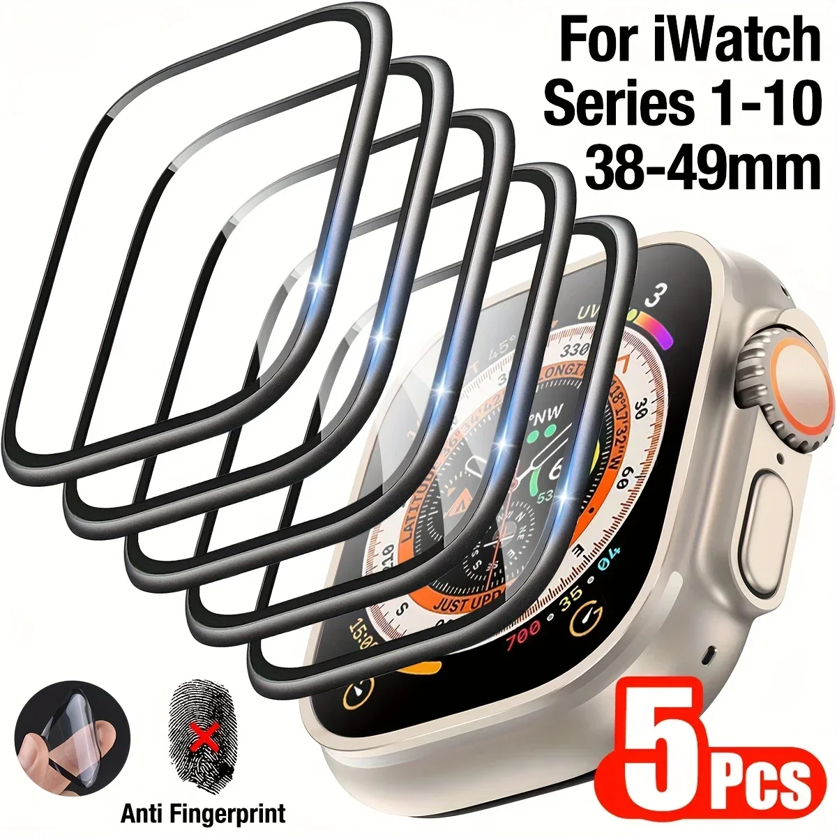 1-5 ชิ้นฟิล์มป้องกันรอยขีดข่วน - Apple Watch Band บทวิจารณ์และราคา