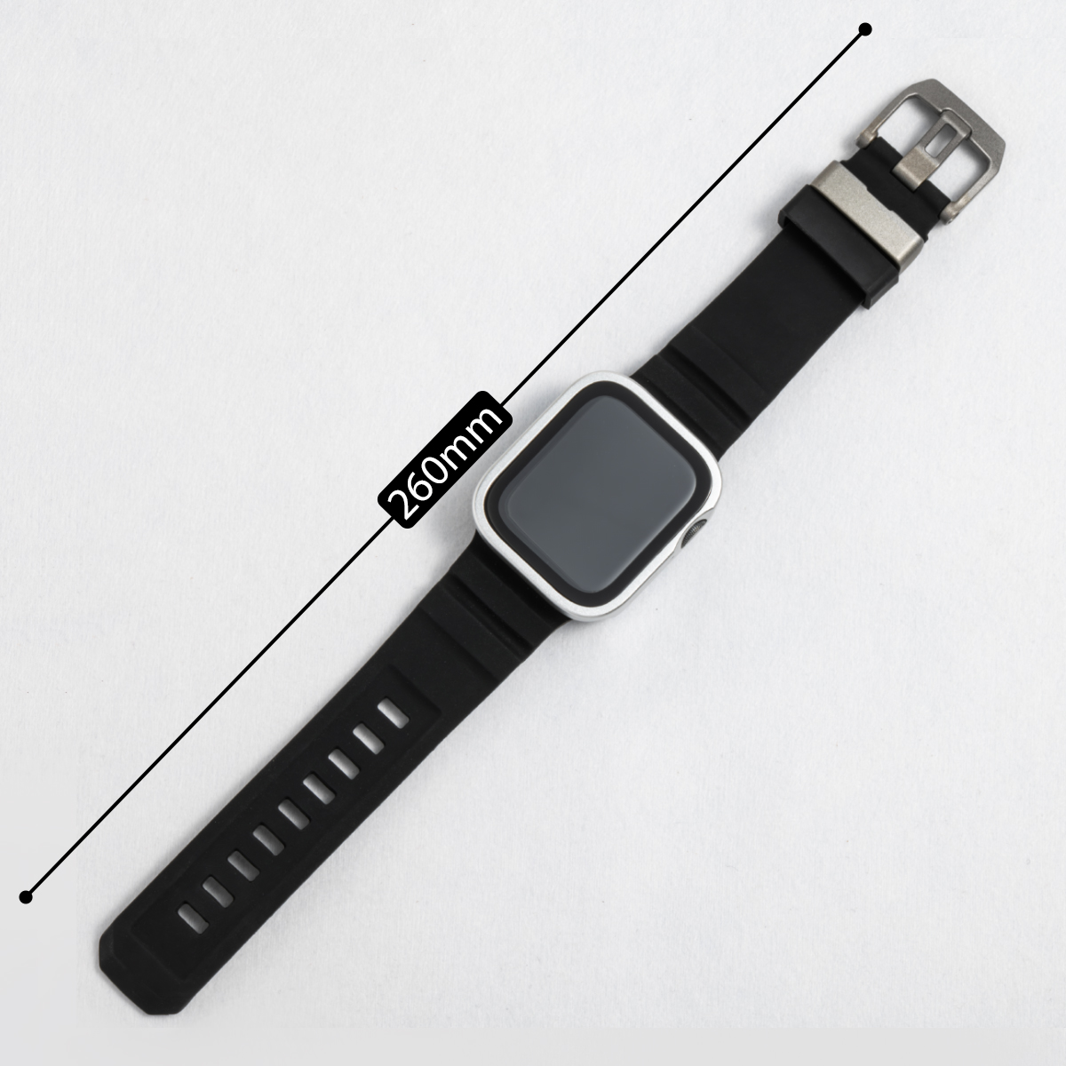 เคสกันน้ำสำหรับ Apple Watch +  - Silicone Sport Band บทวิจารณ์และราคา