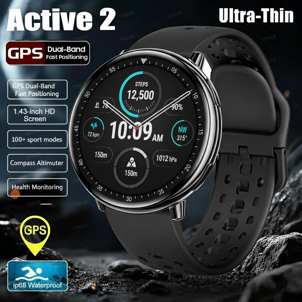 สมาร์ทวอทช์รุ่นใหม่ปี 2025 แอค - Smartwatch Samsung Watches For Men บทวิจารณ์และราคา