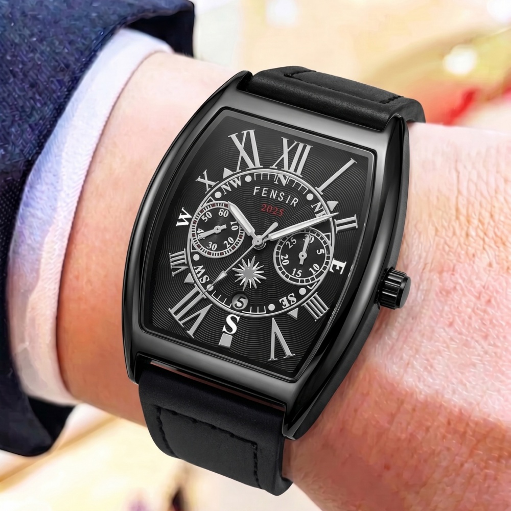 นาฬิกาข้อมือผู้ชายระดับไฮเอนด์ - Smartwatch Vintage Watches For Men บทวิจารณ์และราคา