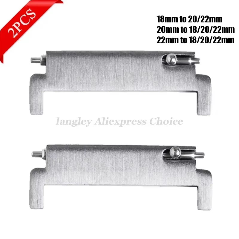 2pcs อะแดปเตอร์นาฬิกา 20 มม.ถึ - Replacement Watch Bracelet บทวิจารณ์และราคา